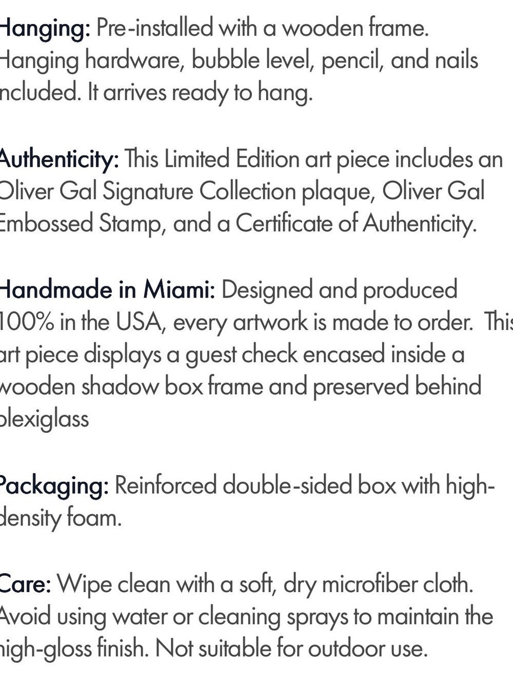 NIB Oliver Gal Guest Check “This Kitchen is for Dancing” - Picture 2 of 4